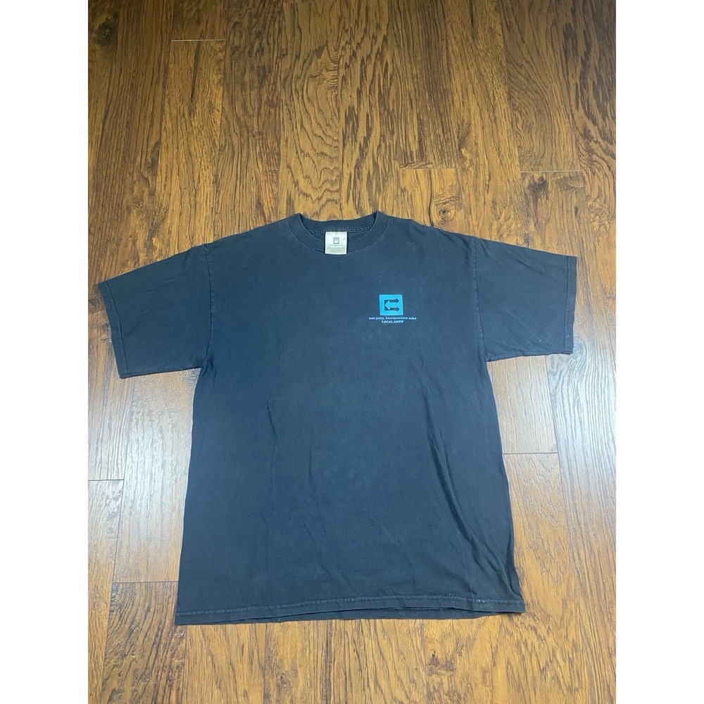Vintage Tom Petty Heartbreakers Echo Local Crew T-Shirt Winterland Black XL